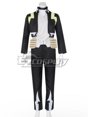 Denki Kaminari Cosplay Pants — Black and White Men’s Costume size Small